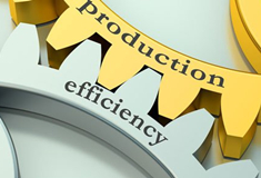 生產效率高，按期交貨